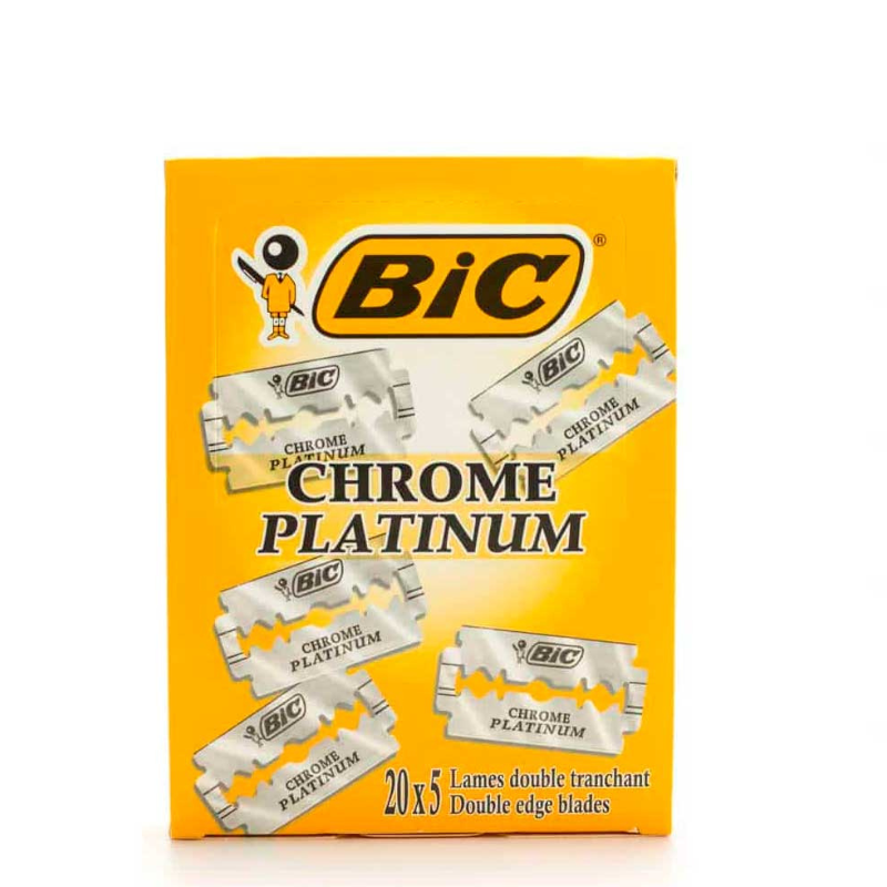 Bic Lâminas Barbear Chrome Platinium 20x5 unid