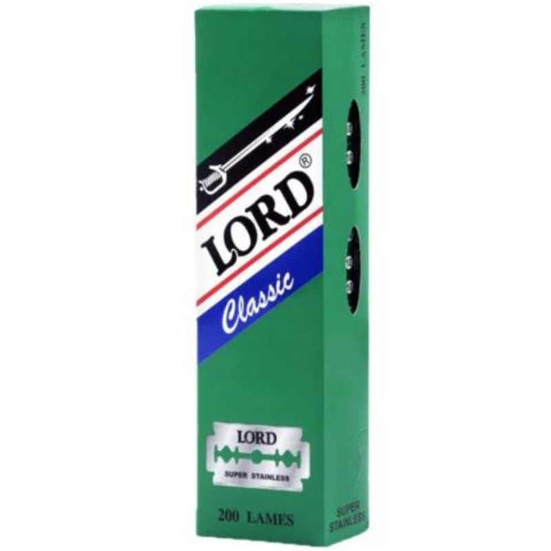 Lâminas Barbear Clássicas 200 Uni. - Lord