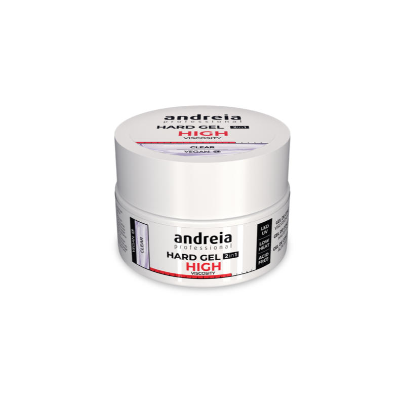 Andreia Hard Gel 2 in 1 - Clear (High viscosity) 44gr