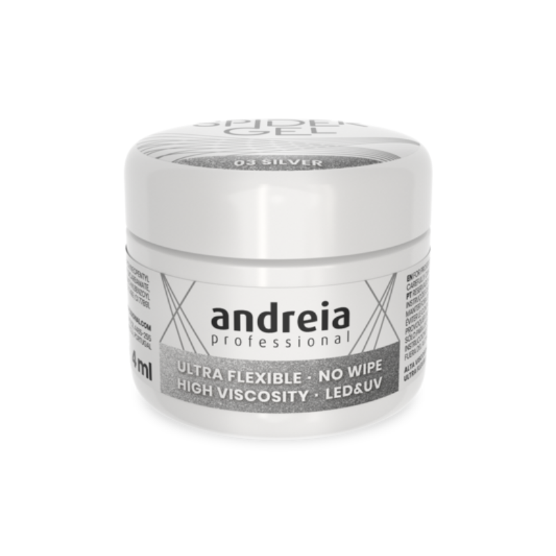 Andreia Spider Gel 03 Prata 4ml