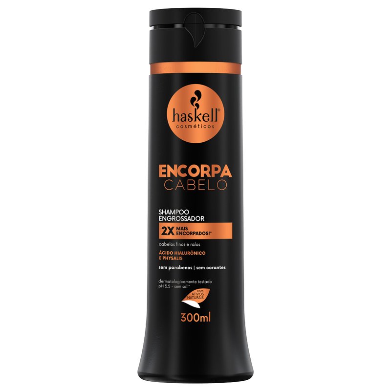 Haskell Shampoo Engrossador Encorpa Cabelo 300ml