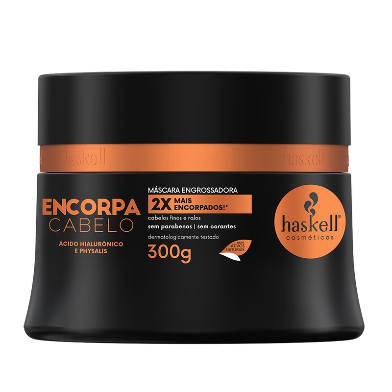 Haskell Máscara Engrossadora Encorpa Cabelo 300g