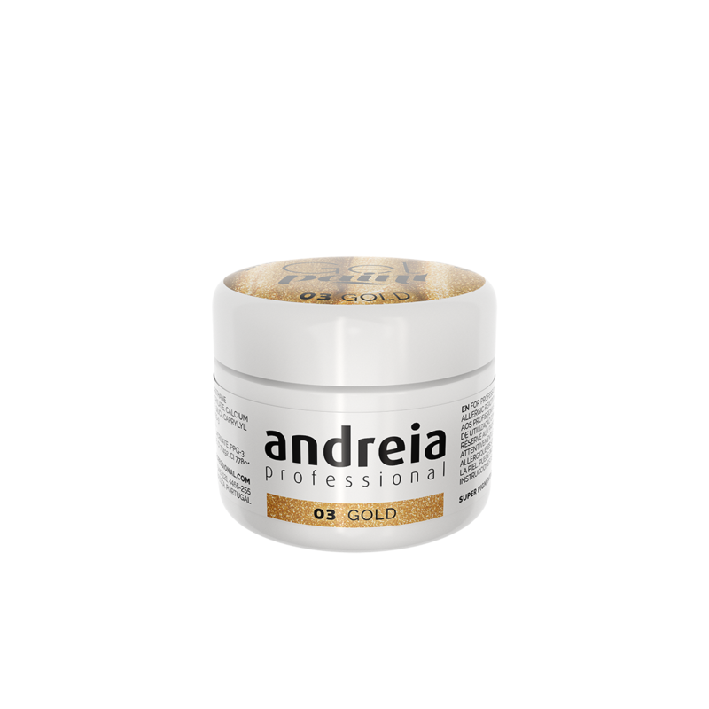 Andreia Gel Paint 03 Dourado 4ml