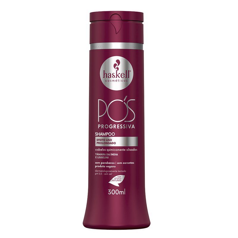 Haskell Shampoo Pós Progressiva 300ml