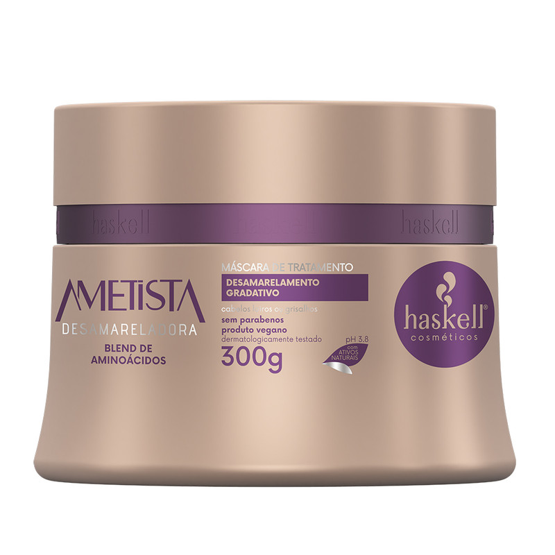 Máscara de Tratamento Ametista Desamarelador 300g