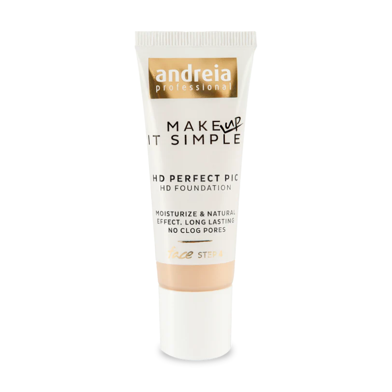 Andreia Base Fluída HD Perfect Pic - Foundation 01 25ml