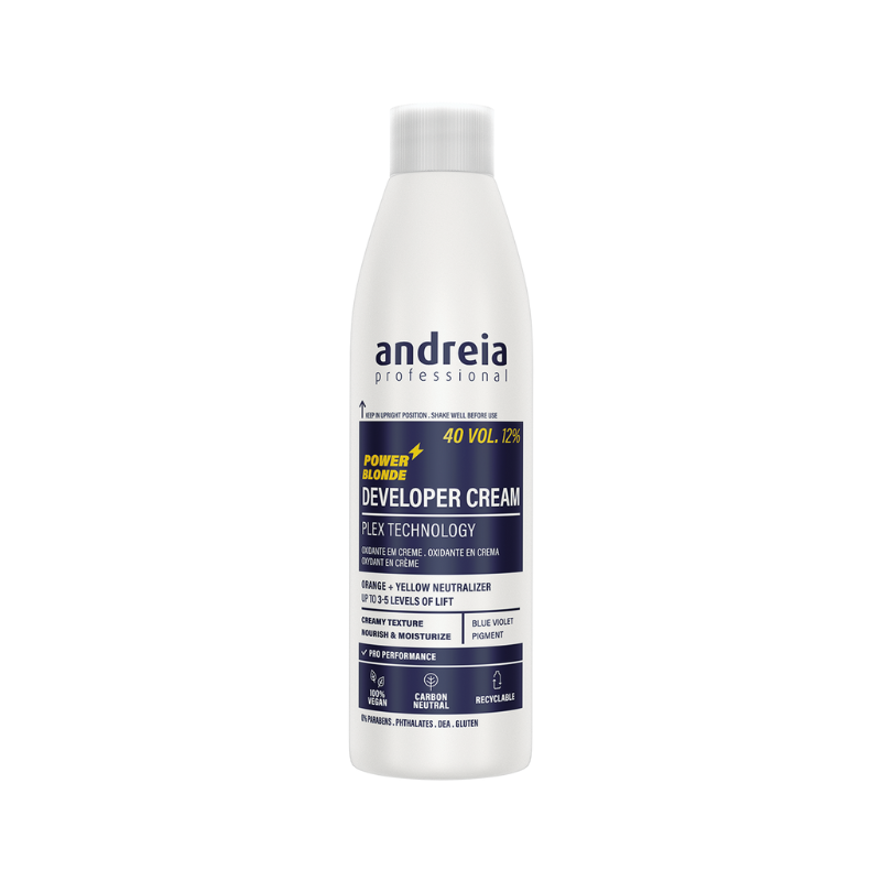 Andreia Oxidante em Creme  Power Blonde 40 VOL. 12% 200ml