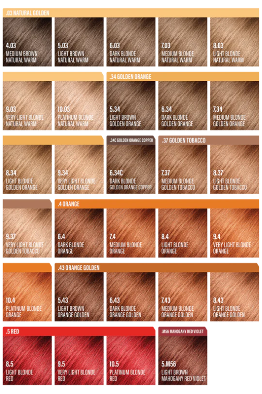 Andreia Coloração Permanente 55.0 Castanho Claro Intenso Natural 100ml - Image 3