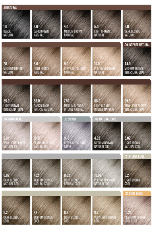 Andreia Coloração Permanente 66.0 Louro Escuro Intenso Natural 100ml - Image 2