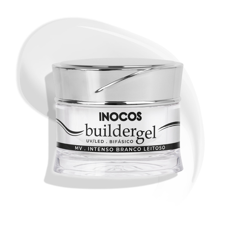 Gel Construção Inocos Branco Leitoso Intenso Média Viscosidade, 50G