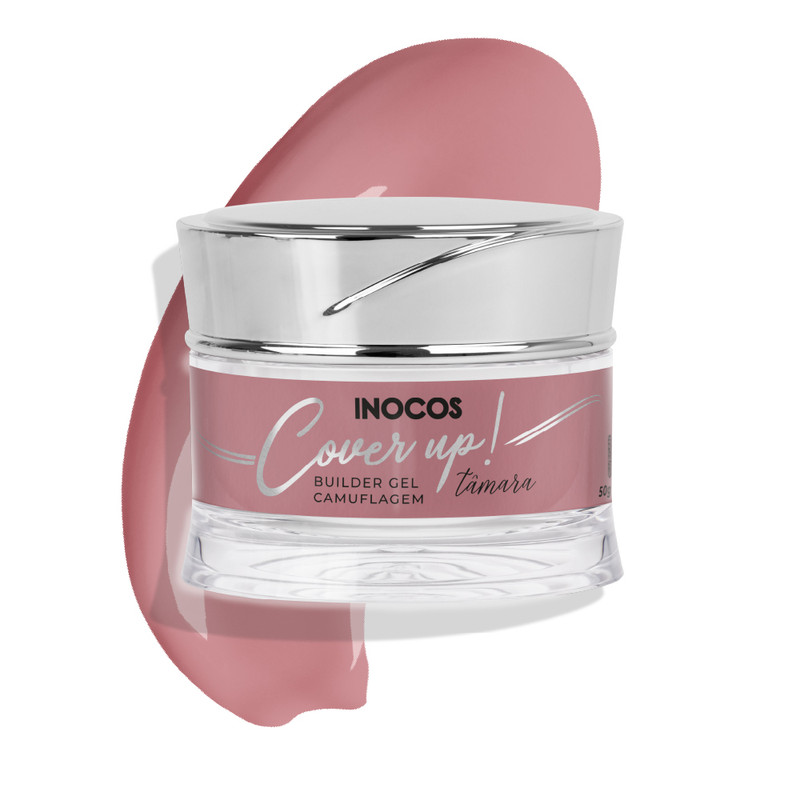 Gel Construção Inocos Cover Up Tâmara Média Viscosidade 50G