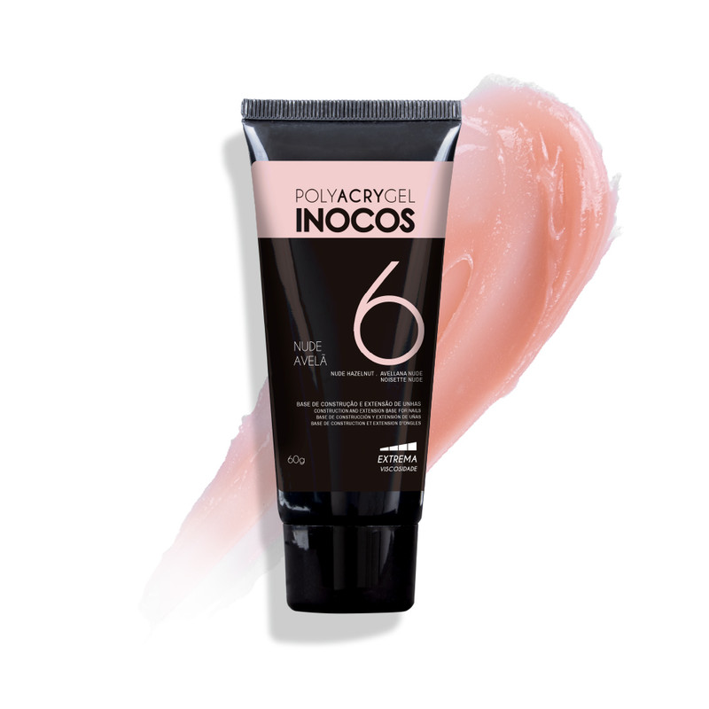 Polyacrygel Inocos Bisnaga Nude Avelã 60G