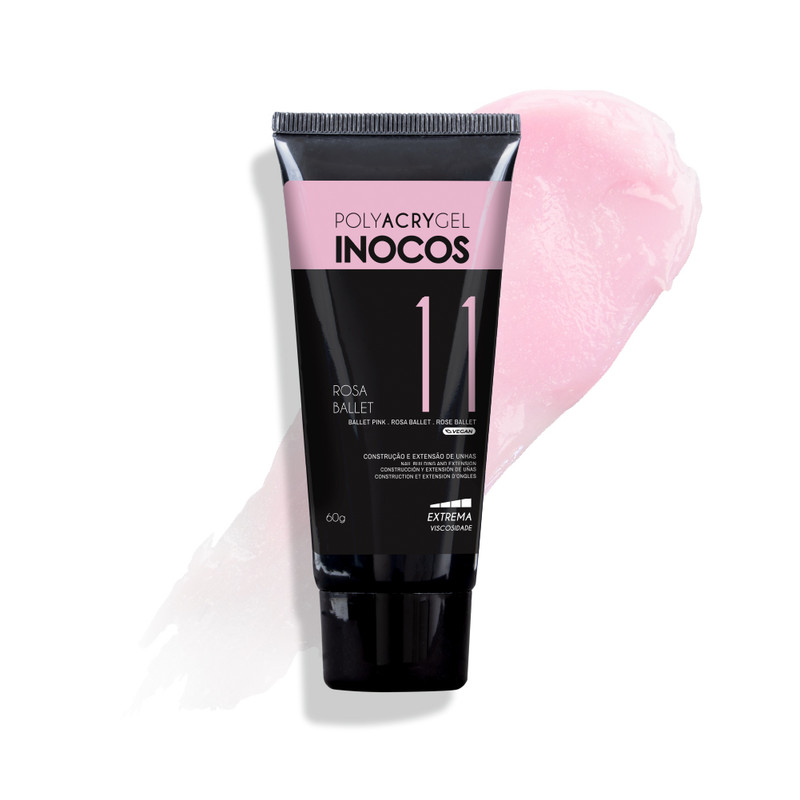 Polyacrygel Inocos Bisnaga 11 Rosa Ballet 60G