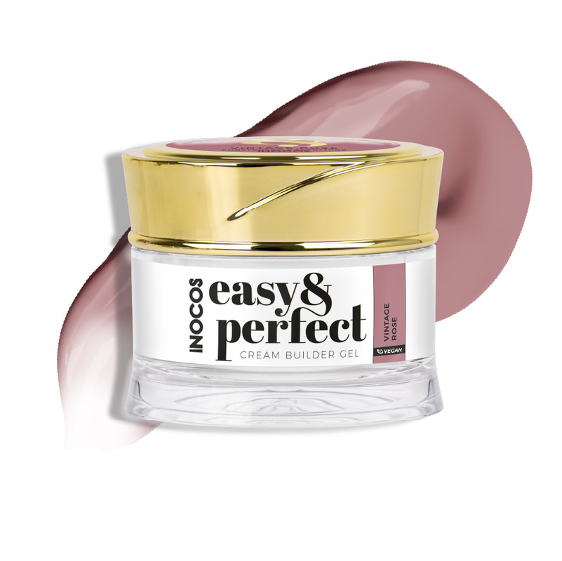 Easy & Perfect Inocos Cream Builder Gel Vintage Rose, 50G