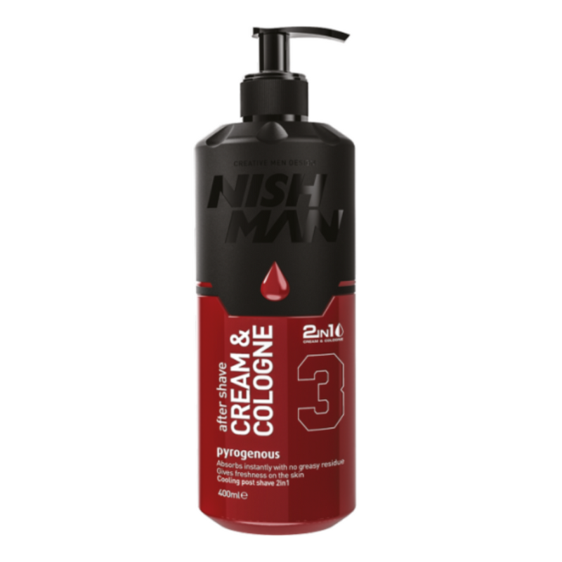 Nishman After Shave Cream & Cologne Pyrogenous 03 400ml