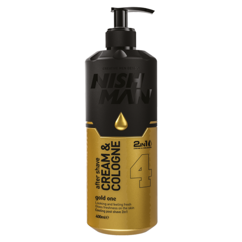 Nishman After Shave Cream & Cologne Gold One 04 400ml