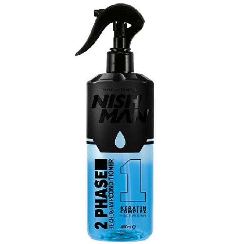 Nishman Condicionador Para Barba e Cabelo Bifásico | No.1
