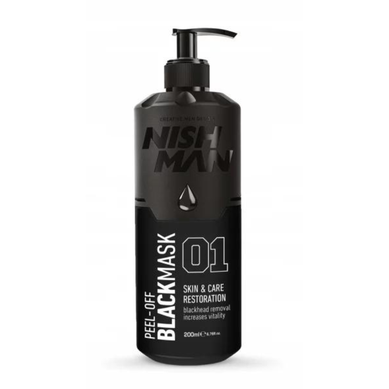 Nishman Peel-Off Black Mask 01 200 ml
