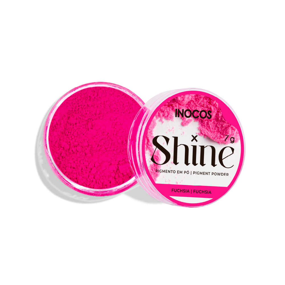 Pigmento em Pó Inocos Shine Fuchsia 7gr