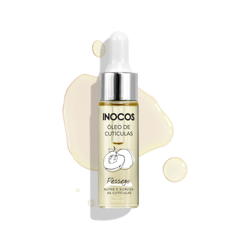 Óleo De Cutículas Inocos Pêssego 15Ml