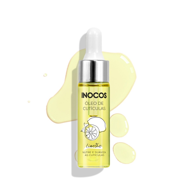 Óleo De Cutículas Inocos Limão 15Ml