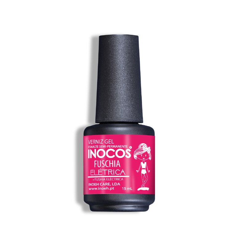 Verniz Gel Inocos Fuschia 15ml