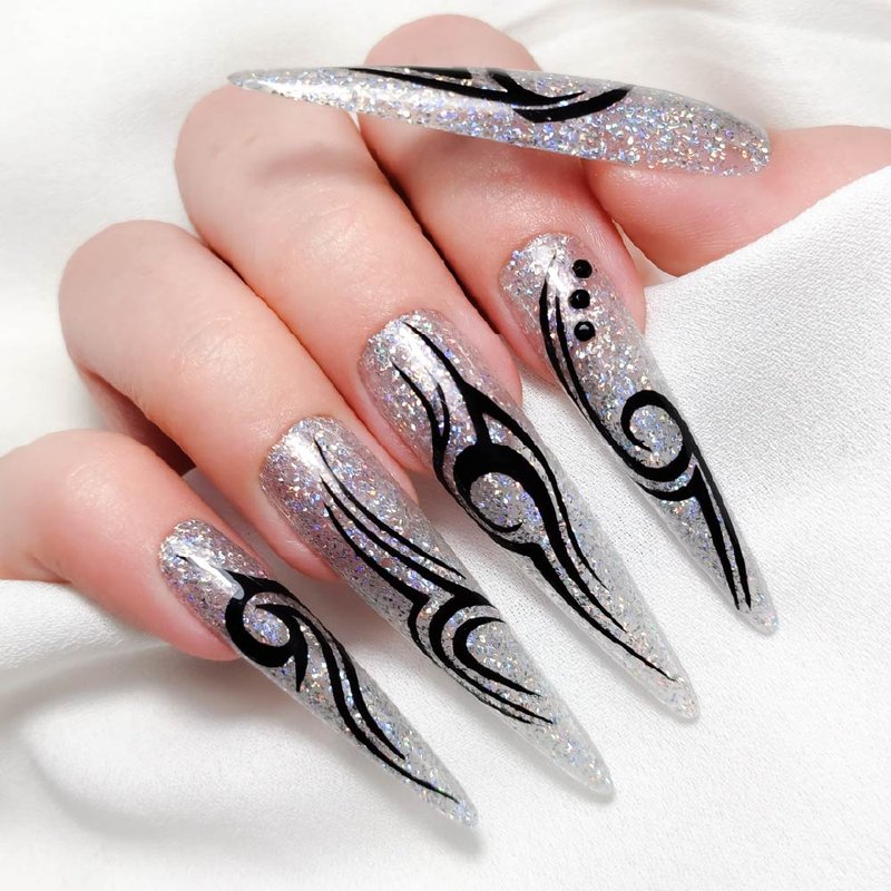 VERNIZ GEL INOCOS MARIA ESTRELA PRATA HOLOG. 15ML - Image 2