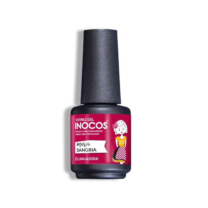 Verniz Gel Inocos Sangria 15ml