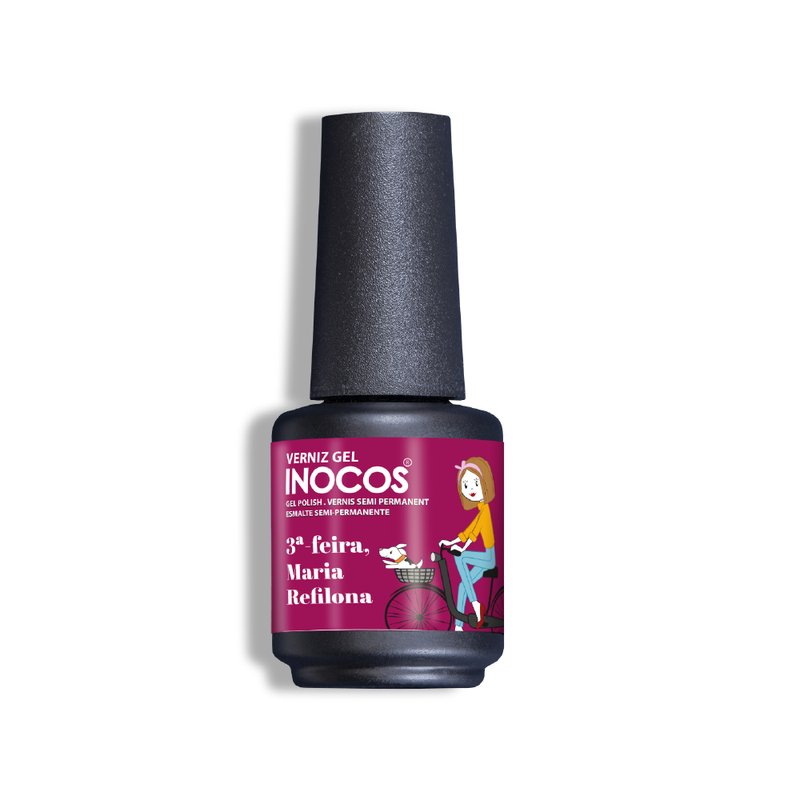 VERNIZ GEL INOCOS 3 FEIRA MARIA REFILONA 15ML