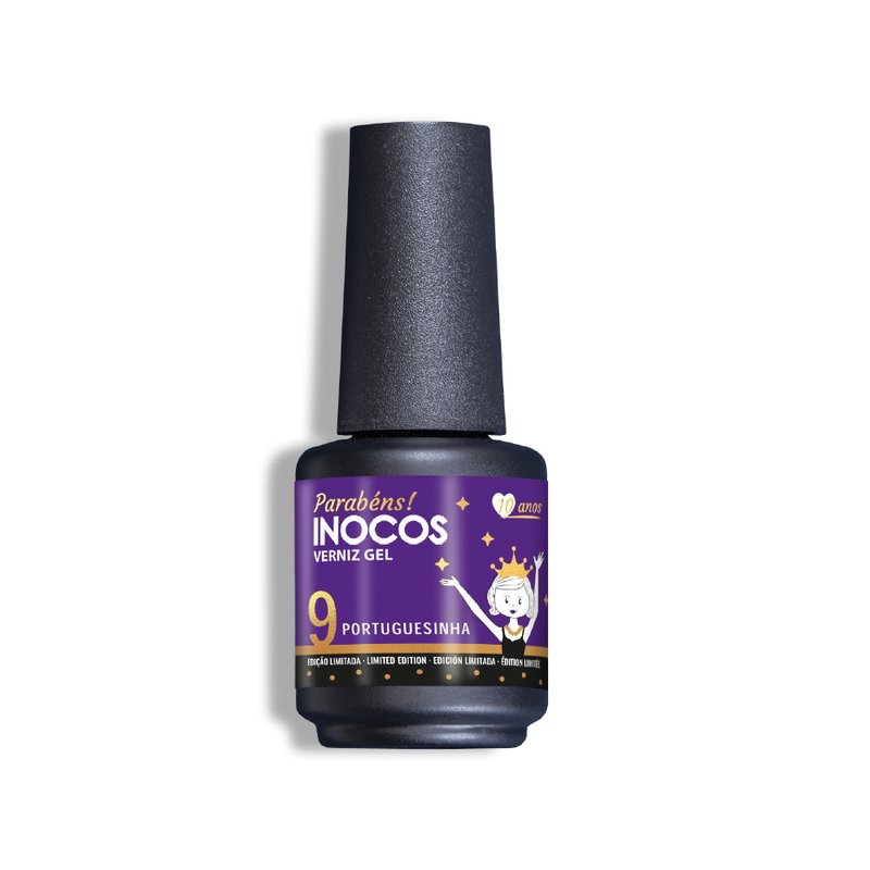 VERNIZ GEL INOCOS 9 PORTUGUESINHA 15ML