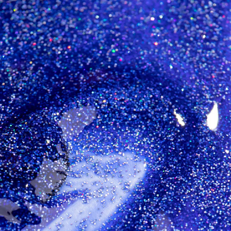 VERNIZ GEL FESTIVAL VERAO AZUL GLITTER JAZZ 15ML - Image 3
