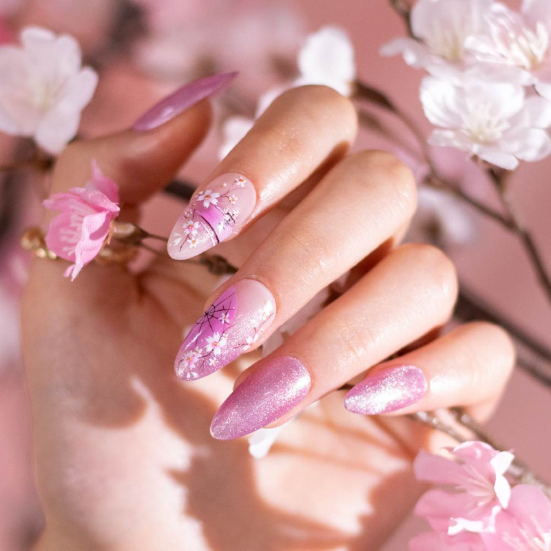 VERNIZ GEL SOFT CATEYE ROSA SAKURA 15ML - Image 2