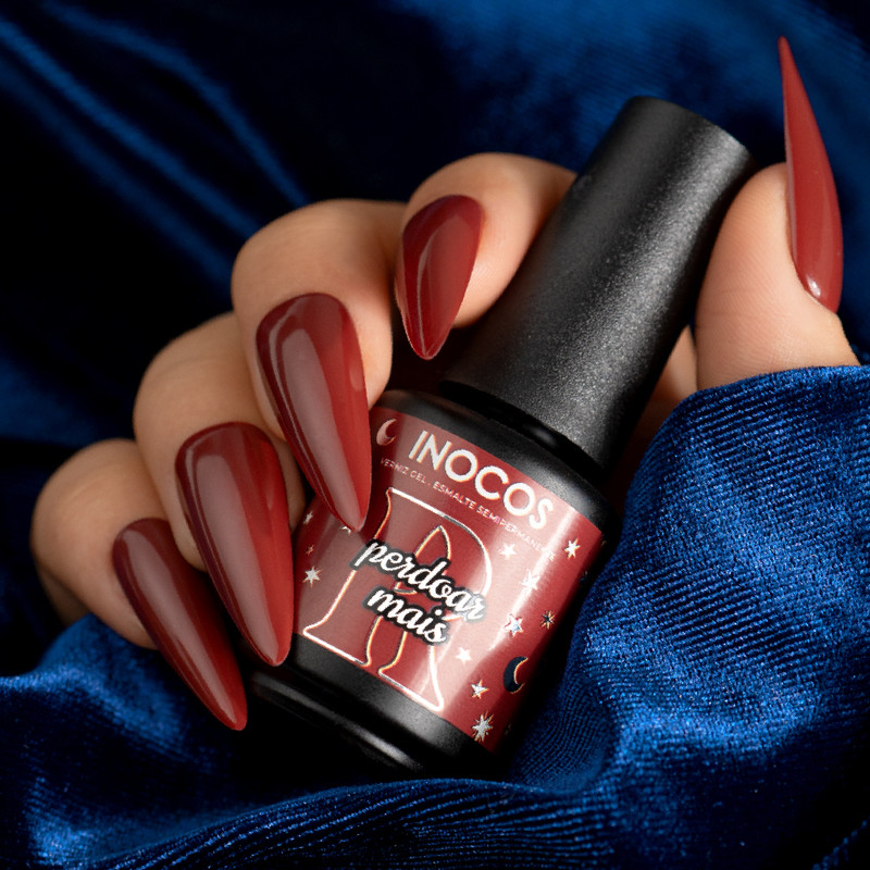 VERNIZ GEL INOCOS FLORA - PEONIA 15ML - Image 2