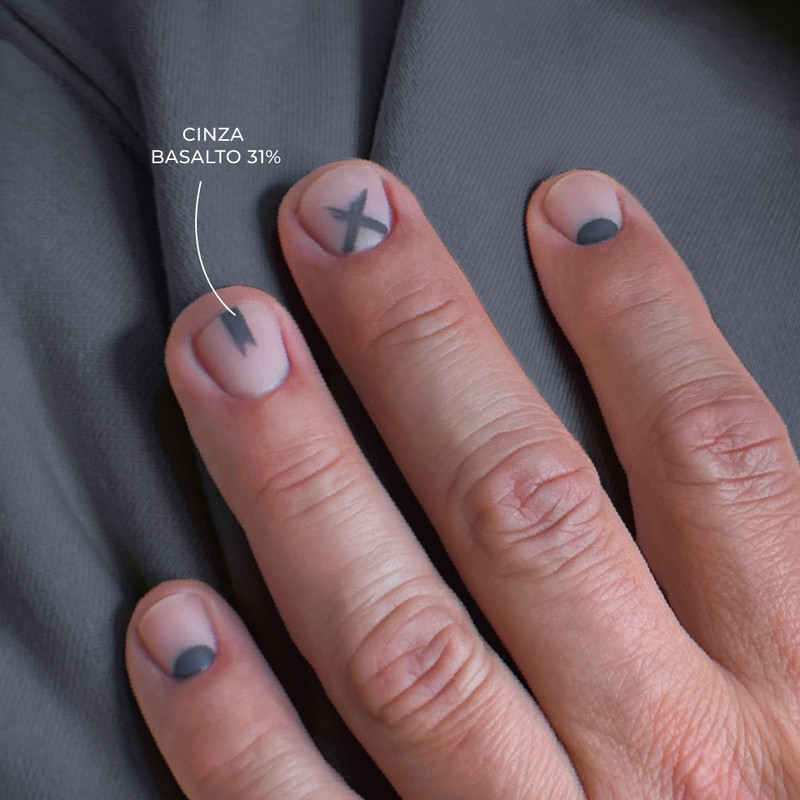 Verniz Gel Inocos YM4 Cinza Basalto 31%, 15ml - Image 3