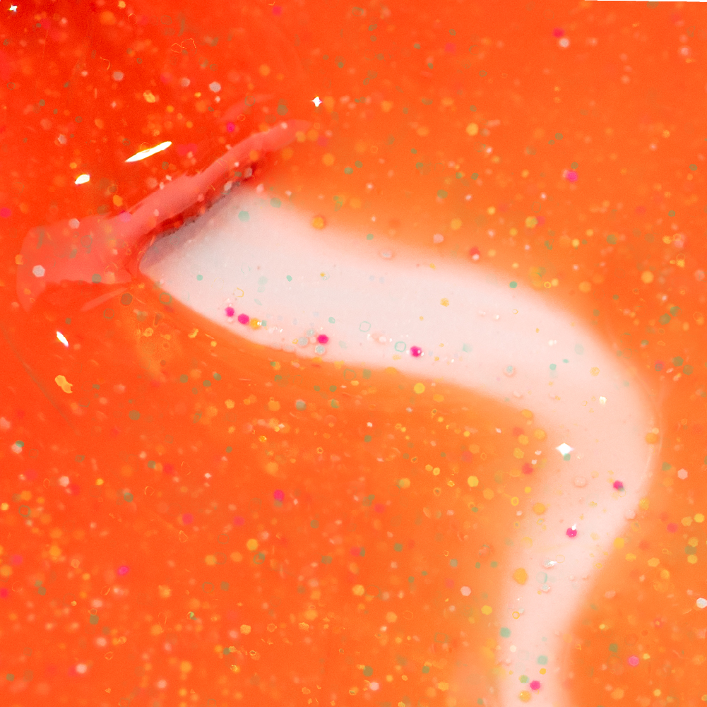 Verniz Gel Inocos LP3 Efeito Lollipop Laranja 15ml - Image 2