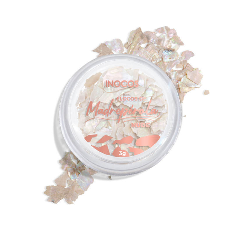 Flocos de Madrepérola Inocos Nude