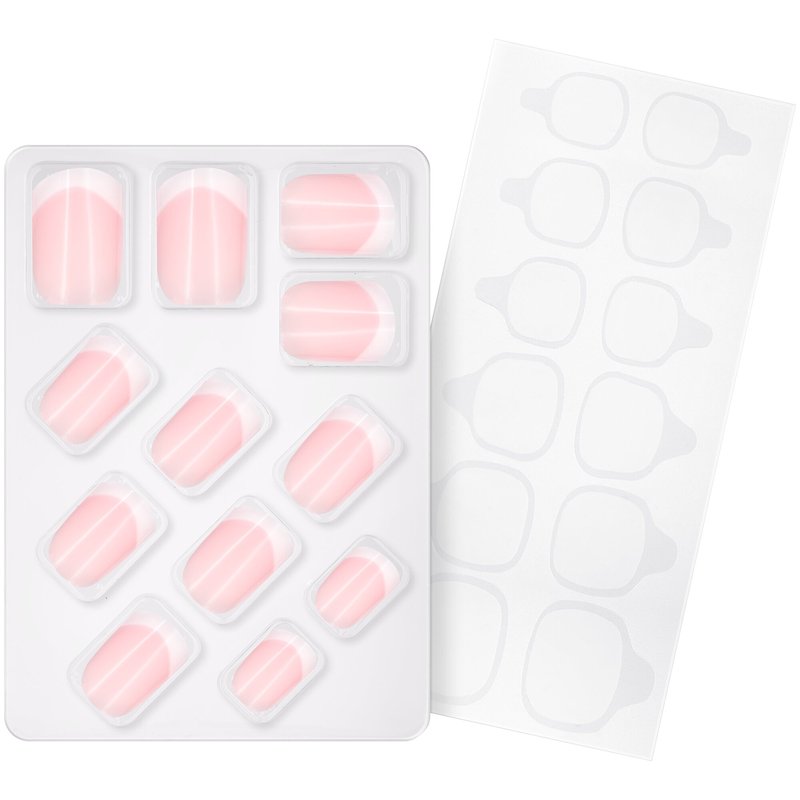 Unhas Click-On French Manicure 01 12 un - Image 2