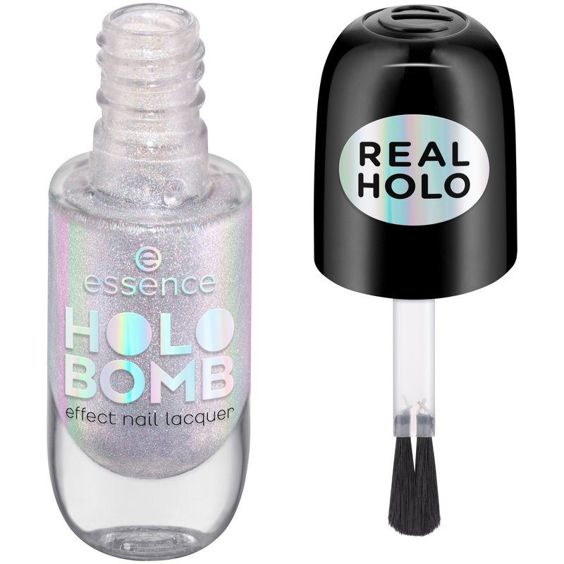 Verniz De Unhas Com Efeito Holo Bomb 01 8 ml