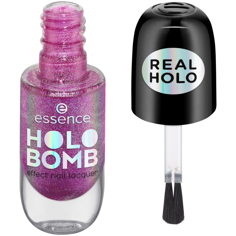 Verniz De Unhas Com Efeito Holo Bomb 02 8 ml