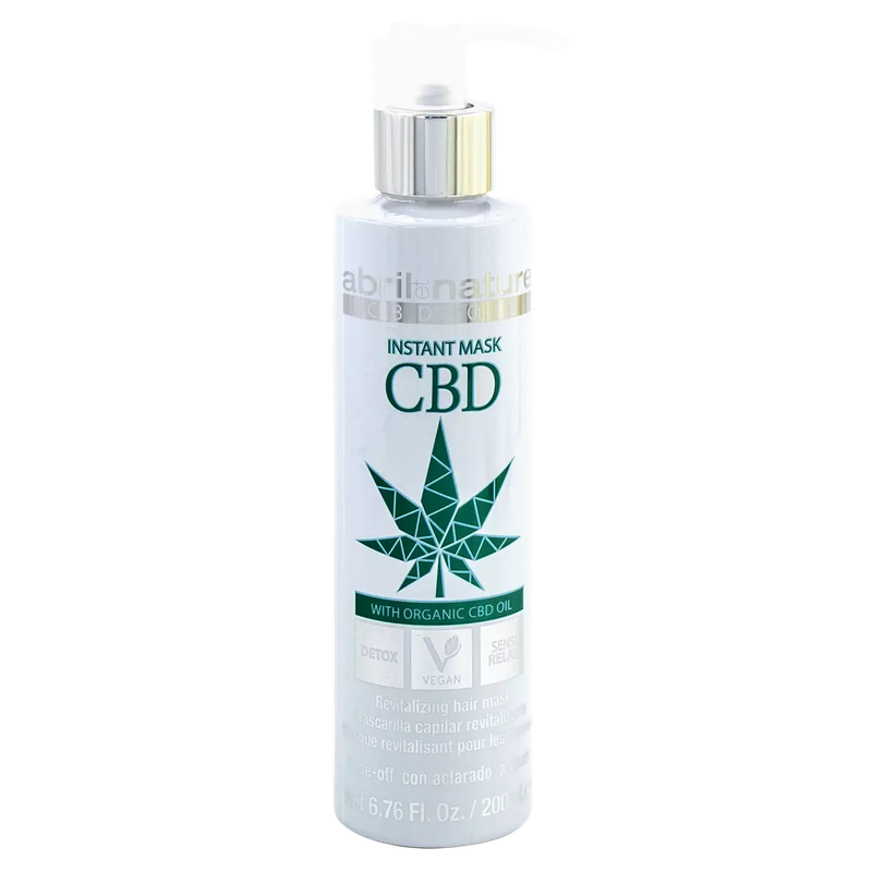 Máscara Capilar com Óleo de CBD e Efeito Detox 200ml