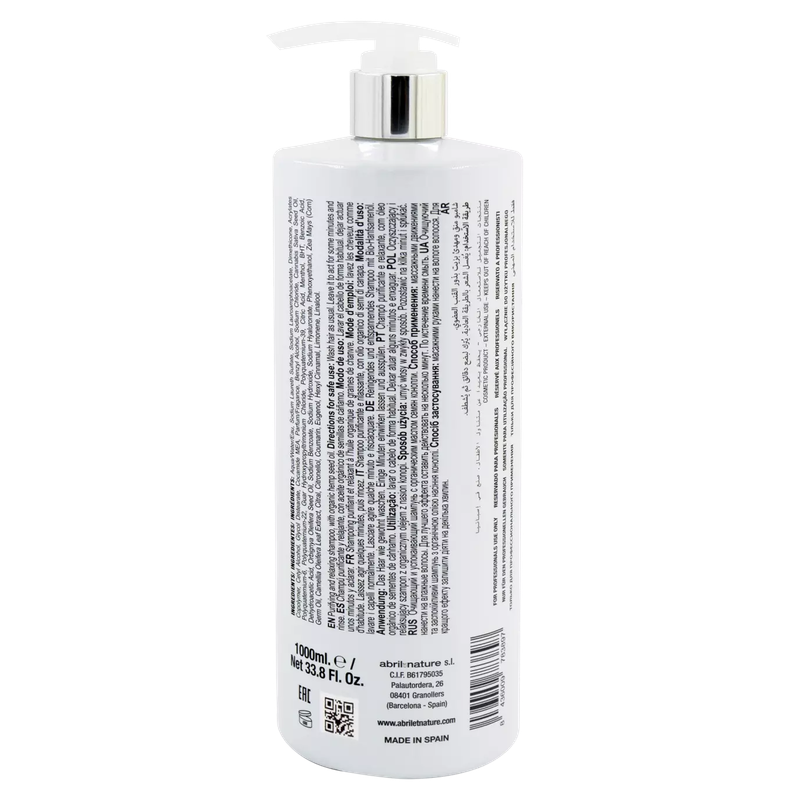 Shampoo com Óleo de CBD com Efeito Detox 1000ml - Image 2