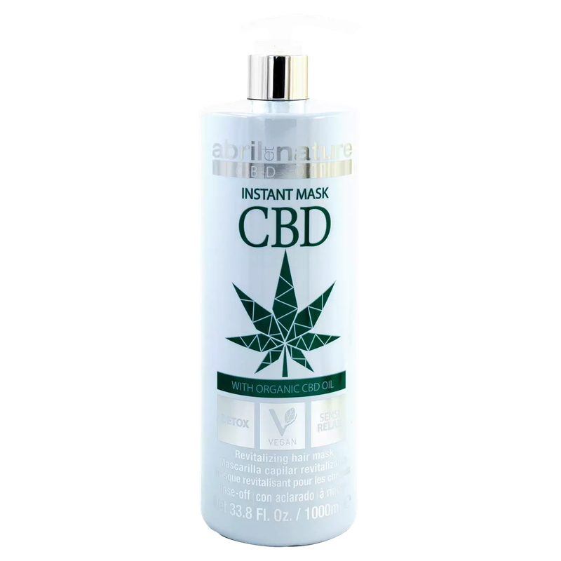 Máscara Capilar com Óleo de CBD e Efeito Detox 1000ml