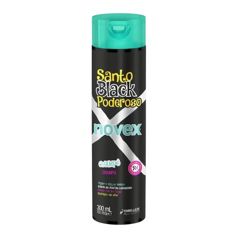 Shampoo Novex Santo Black Poderoso 300ml