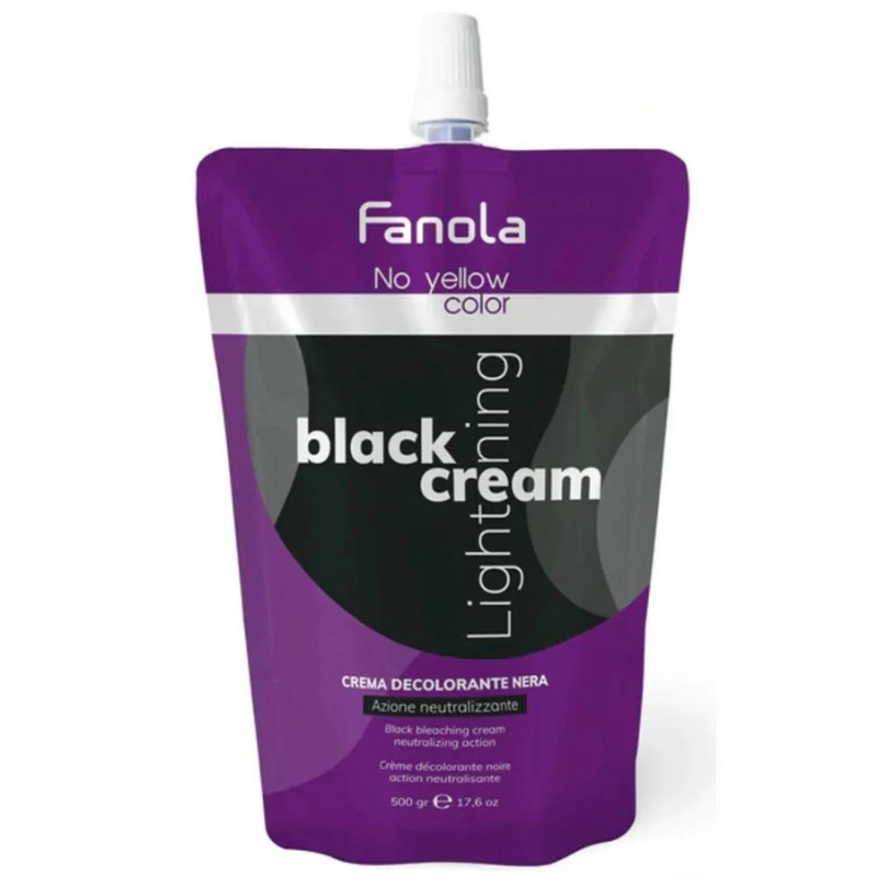Fanola - Creme Descolorante No Yellow Color Black Lightening 500 g