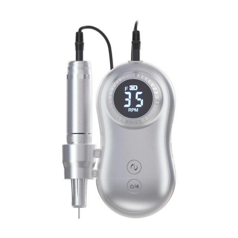 Set de Manicure Portátil 35.000 rpm Prata