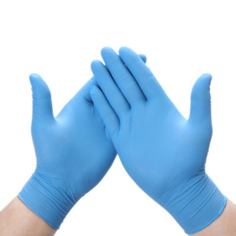 Luvas de Nitrilo Azul sem Pó (100 unidades) Tamanho L