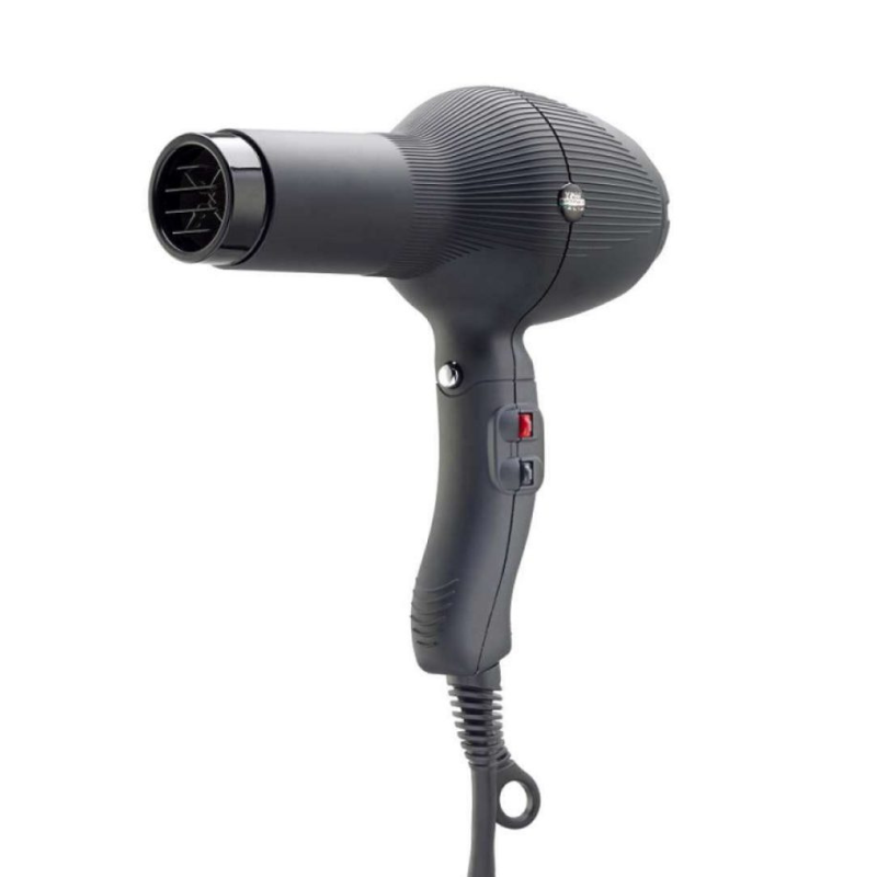 Gamma Piú Barber Phon Secador de Cabelo e Barba 2000W Preto/Black