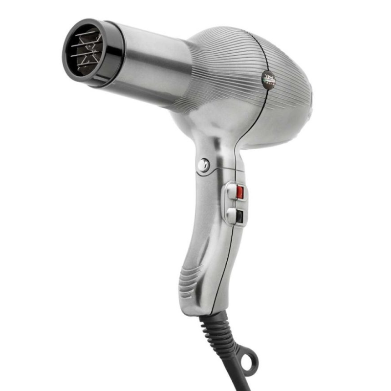 Gamma Piú Barber Phon Secador de Cabelo e Barba 2000W Prata/Silver