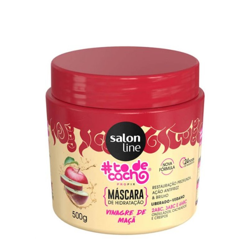 Salon Line Vinagre De Maçã Máscara 500g