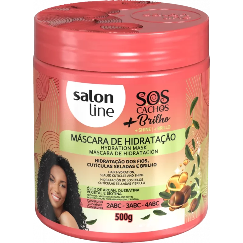 Salon Line SOS Cachos + Brilho Máscara 500ml